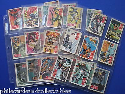 A&BC Batman Bubblegum Cards ( Red Bat )   * Choose The One's You Need *  1966 • £1.50