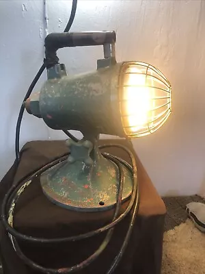 Vintage Fire Fireman Heavy Duty Spotlight Light - Homelite Port Chester NY • $46.61