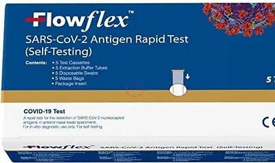 £13.29 • Buy 10 X Flowflex Antigen Rapid Lateral Flow Covid-19 Test Home Testing - Covid Test