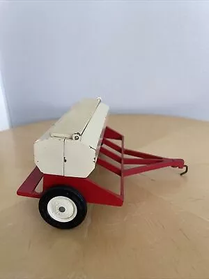 Vintage Ertl 1/16 Diecast Model International Tractor Trailer Seeder? • $45