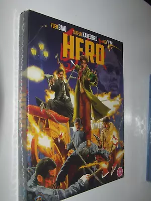 Hero  BLU RAY  NEW & SEALED  Taksehi Kaneshiro Yuen Biao  Inc Slip Cover • £13.89