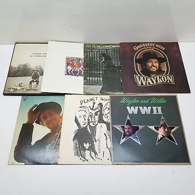 Willie Nelson Waylon Bob Dylan - Vintage Vinyl Record Mixed Lot • $9.99