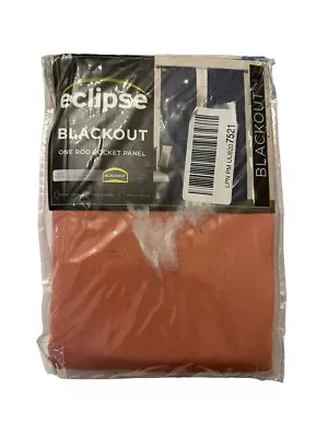 Eclipse Blackout Curtains 37x95 Darrell Coral Color. New • $12
