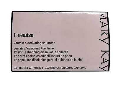 Mary Kay® Timewise Vitamin C Activating Squares 12 Pack New Ships Fast • $14.95