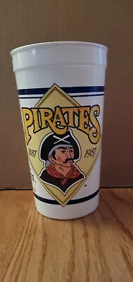 1887-1987 Pittsburgh Pirates McDonalds Coca-Cola Plastic Cup  6 3/4  Tall • $11.99