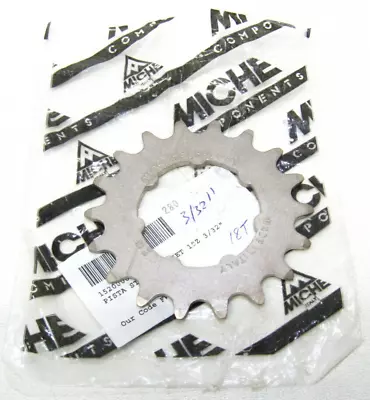 Miche Italy - Primato Fixed / Track 18T 3/32  Pitch Cog - New - NOS • $12