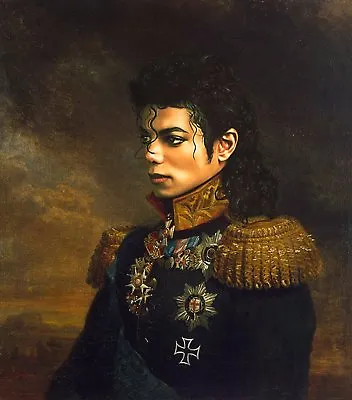 100% Hand Painted Portrait Oil Painting On Canvas/General “Michael Jackson” • $68.99