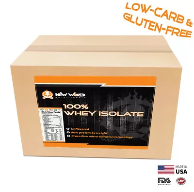 50lb Bulk Whey Protein ISOLATE (NOT Concentrate) Manufacturer Direct CHOCOLATE • $379.97