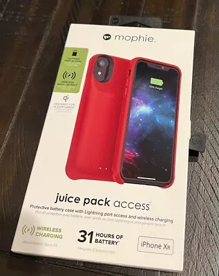 Mophie Juice Pack Access 2000mAh Battery Case For IPhone XR (6.1 ) - Red - NEW • $17.95