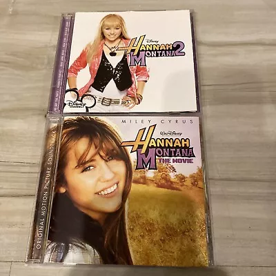 Hannah Montana 3 CD LOT Hannah Montana 2: Meet Miley Cyrus The Movie VG+ • $11.99