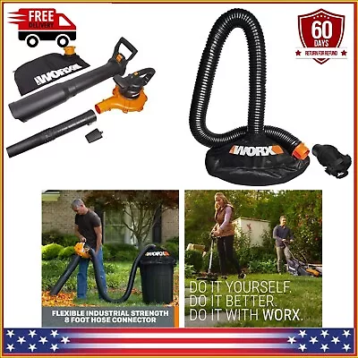 Electric Leaf Blower And Vacuum Mulcher 3 In 1 Multipurpose Collection System • $179.69