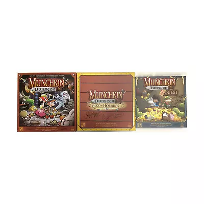 CMON Board Game  Munchkin Dungeon (Advanced Dangers & Dungeons Kickstarter  EX • $225