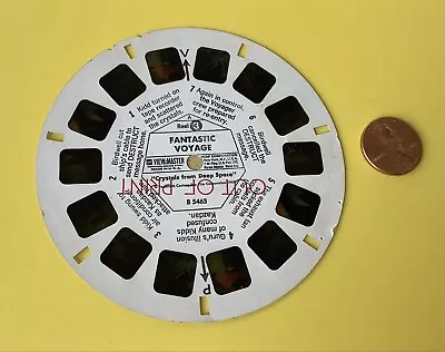View-master Single Reel 1966 VOYAGE TO THE BOTTOM OF THE SEA • $3