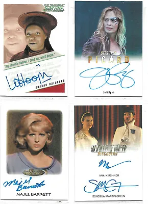 Women Of Star Trek : Art & Images Autograph Card Selection NM - Rittenhouse 2021 • $117.15