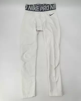 Harry Freid Miami Dolphins Game Used White Nike Pro Compression Pants Large • $25