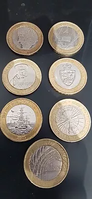 Job Lot 2 Pound Coins • £16