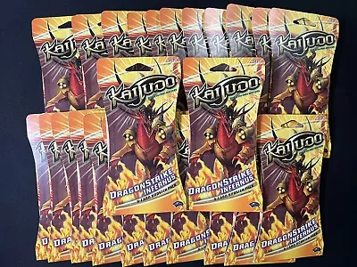 Kaijudo Dragonstrike Infernus Lot Of 24 Sleeved Booster Packs Sealed • $164.99