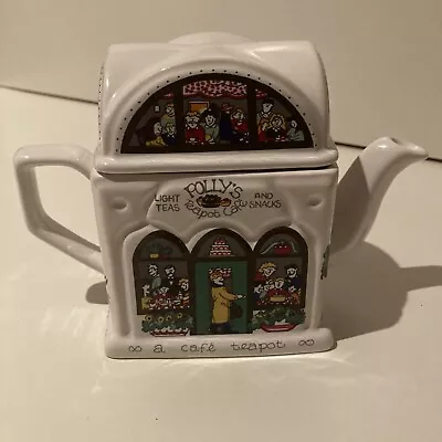 Collectable Vintage ‘Wade’ Teapot  - English Life 'POLLY'S CAFE' • £13.99