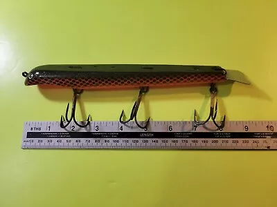 SUICK Weighted Muskie Pike Thriller FISHING LURE 9in Long New Without Box • $10