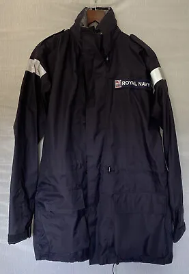 £30 • Buy Royal Navy Goretex Jacket Waterproof Weather Military Surplus XXL