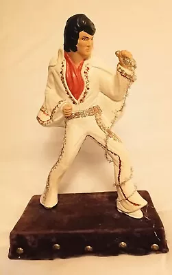 Rare Vintage Ceramic Collector's Elvis Presley Statue • $125