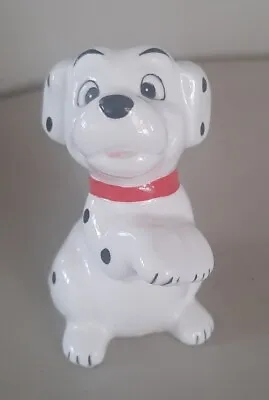 Disney 101 Dalmatians Pup China Figurine 2.5 Inch Tall. Made In China.  • £2.99