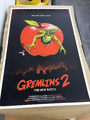 Gremlins 2: The New Batch 11 Phantom City Creative Art Screen Print Poster Mondo • $170