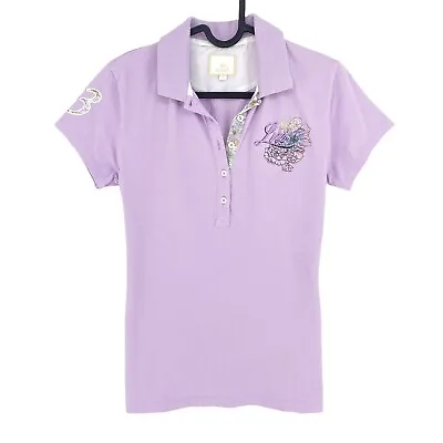LA MARTINA Light Purple Pique Stretch Polo Shirt Size 3 / M • $26.19
