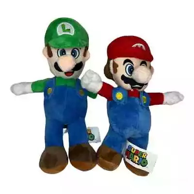 Nintendo Mario And Luigi 2 Plush Doll Set 8.5 Inches • $17.99