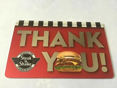 STEAK 'N SHAKE Thank You 2013 Foil Gift Card ( $0 )  • $2.50