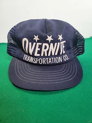 Vintage Overnite Trucking Company Snapback Hat Cap Made In The USA • $15