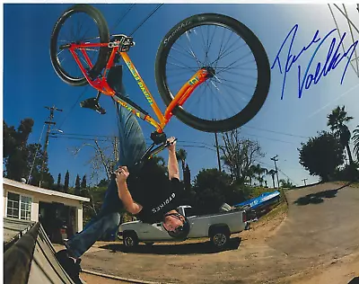 DAVE VOELKER Signed 8 X 10 Photo BIKING X Games BMX FREE SHIPPING • $42.49