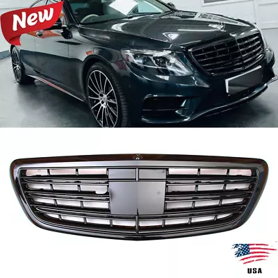Front Grille For Mercedes Benz 2014-2020 W222 S-CLASS S500 S550 S600 Support ACC • $169.58