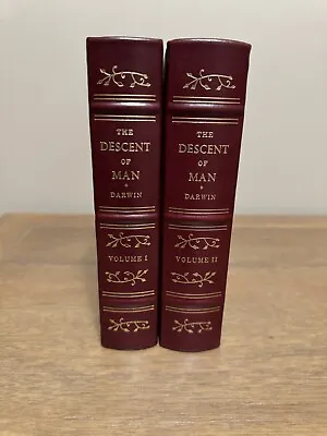 The Decent Of Man Darwin (TWO VOLUMES) Gryphon Edition • $69.95