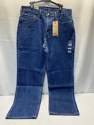 Levi's 550 Relaxed Fit Dark Wash Blue Jeans ( New 36 X 32 ) • $34.95