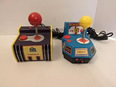 Lot Of 2 Namco 5-in-1 Arcade Classics 2003 Plug N Play TV Games Ms. Pac Man • $28