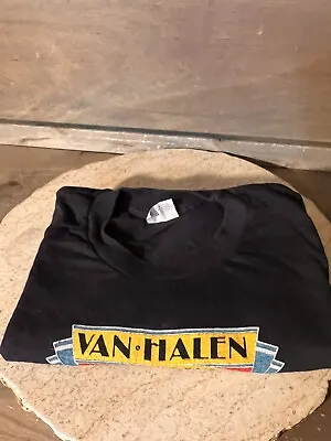Vintage 1981 Van Halen World Tour Tee Shirt Size XL (46-48) AUTHENTIC SNEAKERS • $599.99