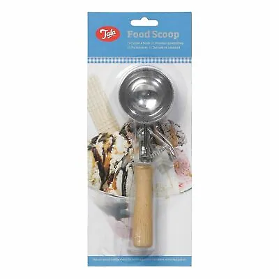 Tala Wooden Handle Ice Cream Mashed Potato Food Scoop With Trigger • £4.99