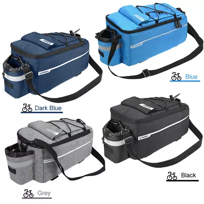 Bike Rack Bag Insulated Rear Trunk Cooler Bicycle Bag Bike Saddle Bag F Y0Y6 • £9.69