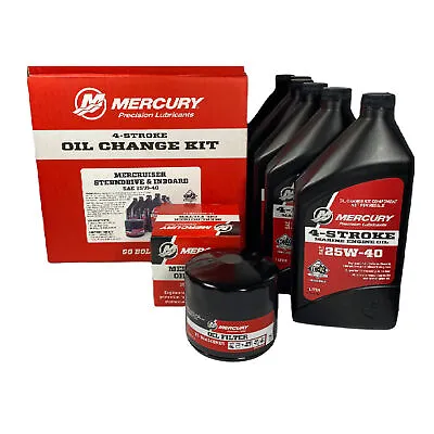 Mercury Marine/MerCruiser New OEM Oil Change Kit 8M0182228 • $109.99