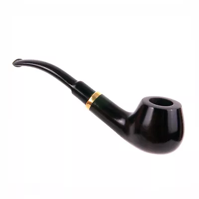 Mr. Brog Workshop New Handmade Tobacco Pipe No. 18 Horn Black Pear Wood Fajka • $17