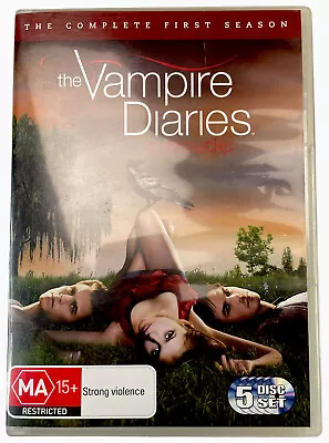 The Vampire Diaries DVD First Season Ian Somerhalder R4 PAL MA15+ 2010 • $5.43