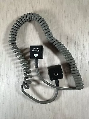 Nikon SC-17 TTL Off Camera Remote Sync Cord Cable For Flash Speedlight-NICE • $14.99