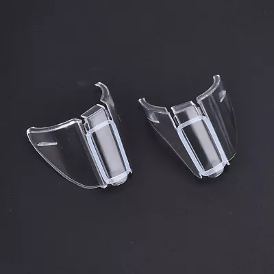 £3.89 • Buy 2x Clear Universal Flexible Side Shields Safety Glasses Goggles Eye Protect