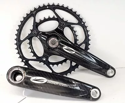 Zipp Vuma Quad 172.5mm 50/34T Carbon Fiber Crankset BB30 110 BCD 9/10Sp BB Incl  • $205