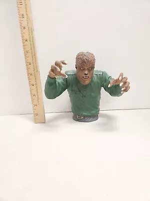 Universal Studios Monsters The Wolfman Bust Bank Plastic • $29.99