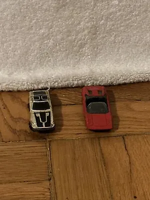 VTG Kidco Magnum PI Red Corvette & Gold Black Datsun NO KEY 1981 FREE SHIPPING • $29.99