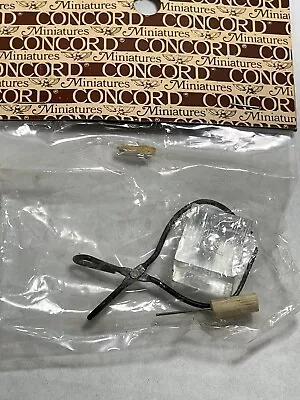 Concord Dollhouse Miniature Plastic Ice Block With Tongs And Pick NOS • $8.61