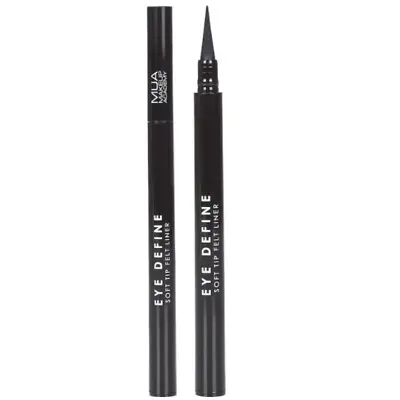 £3.99 • Buy MUA Eye Define Soft Tip Felt Liner 1.2ml SEALED - Black