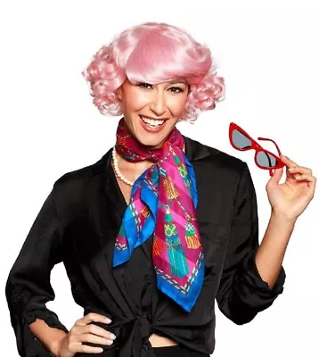 Frenchie Marilyn Wig - Grease - Starlet - Pink - Costume Accessory - Adult Teen • $32.99